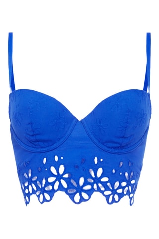 Bralette preformata - Blu elettrico