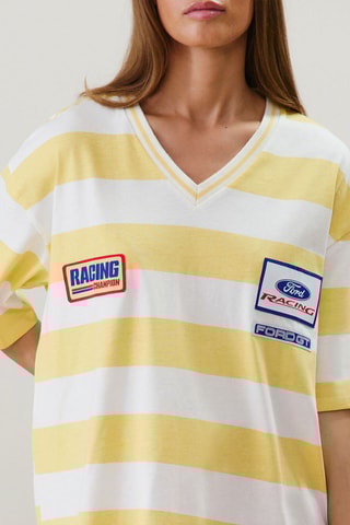 T-shirt Ford Fordrayiz - Giallo