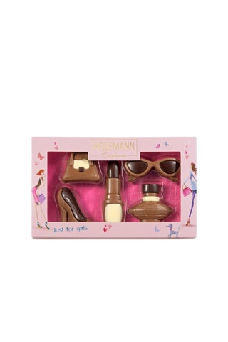 2 x Coffret Just for girls en chocolat au lait décoré - 100 g	