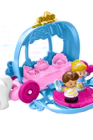 Kit carroza de baile de Cenicienta Disney Little People - Desde 18 meses