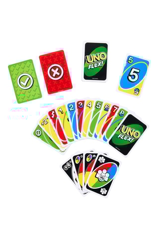 UNO Flex Jeu de Cartes Famille - Dès 7 ans