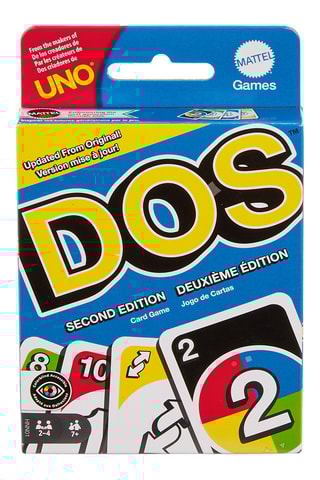 UNO DOS Jeu de Cartes Famille - Dès 7 ans