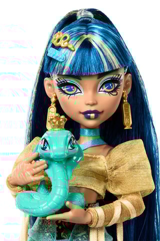 Muñeca Momia Cleo de Nile y su mascota Monster High - Desde 4 años