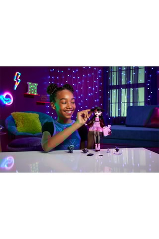 Muñeca articulada Draculaura y Count Fabulous Monster High - 9 accesorios - Desde 48 meses
