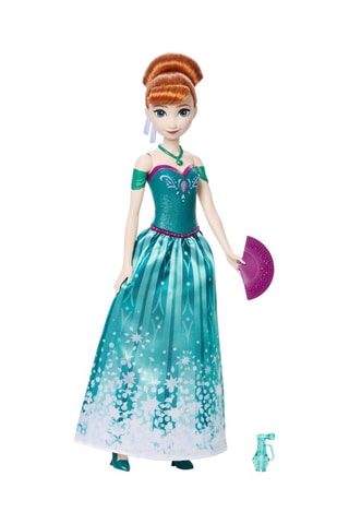 Poupée Anna Spin et Reveal La Reine des Neiges Disney - 10 accessoires - Dès 36 mois