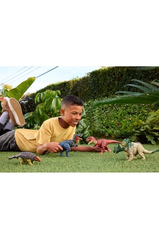 Figura Ankylosaurus Rugido Salvaje Jurassic World - Desde 48 meses