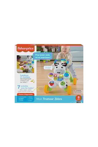 Mon Trotteur Zèbre parlant, lumineux et musical - Dès 6 mois