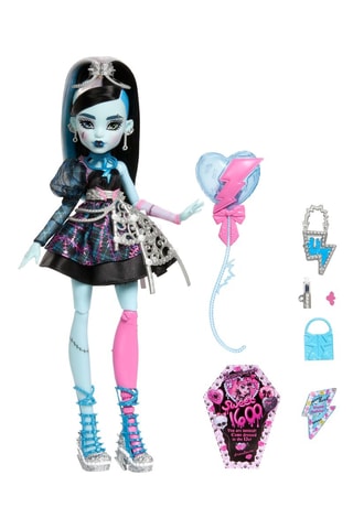 Muñeca Cumpleaños Monstruosamente Memorable Frankie Stein Monster High - Desde 48 meses