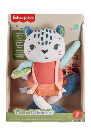 Peluche Uncia Mi leopardo de las nieves Fisher-Price - Desde 3 meses