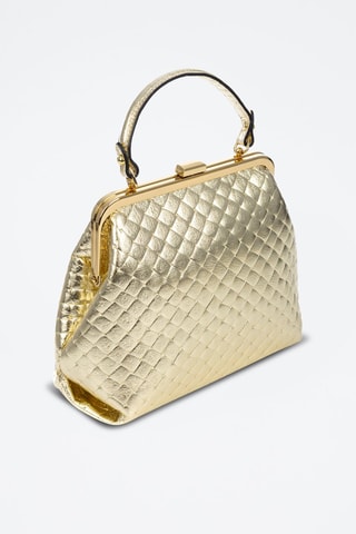 Leren Handtas Arienzo - Goudkleurig