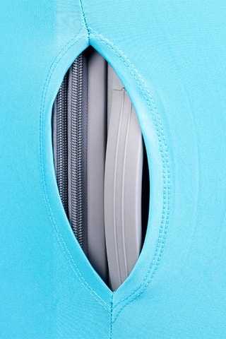 Housse de valise grand volume - Turquoise