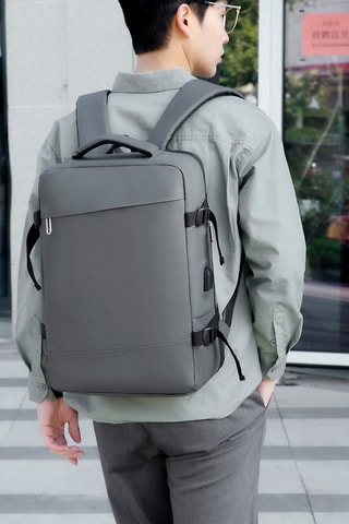 Smart Rugtas - Zwart en grijs