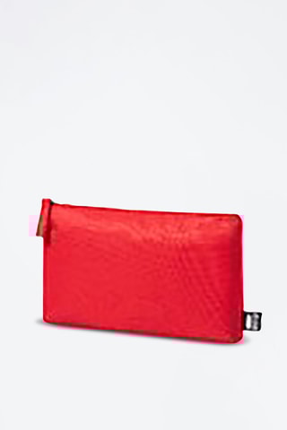 Estojo de higiene - Vermelho - Poliéster - Vermelho