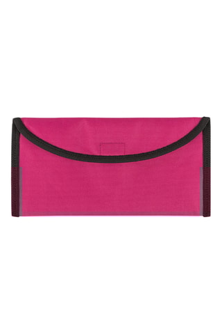 Porte-documents - Polyester - Fuchsia - Noir et rose