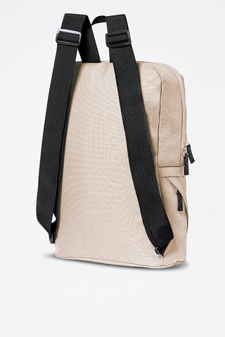 Rugtas Polyester - Zwart en grijs