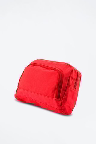 Estojo de higiene - Vermelho - Poliéster - Vermelho