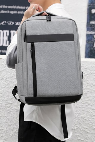 Smart Rugtas - Zwart en grijs