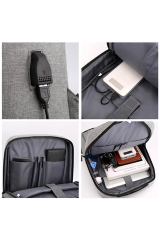 Smart Rugtas - Zwart en grijs