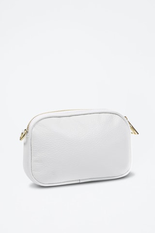 Sac bandoulière Asola en cuir - Blanc