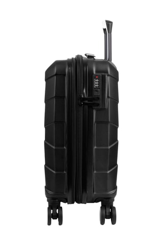 Set de 4 valises (XXS/S/L/XL) - 49/56/66/76 cm - Noir