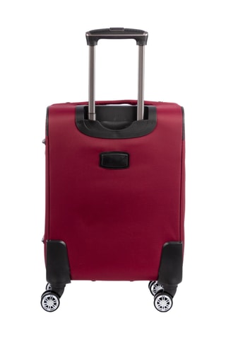 Set de 3 valises (S/M/L) - 58/63/77 cm - Bordeaux