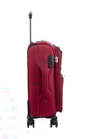 Set de 3 valises (S/M/L) - 58/63/77 cm - Bordeaux