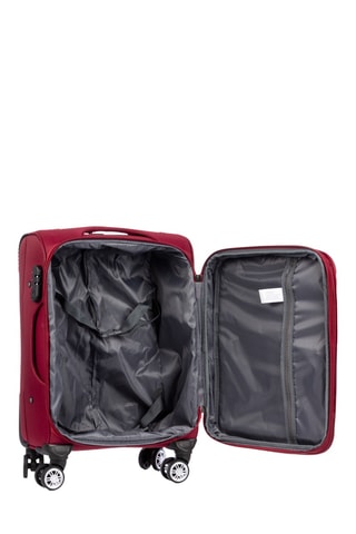 Set de 3 valises (S/M/L) - 58/63/77 cm - Bordeaux