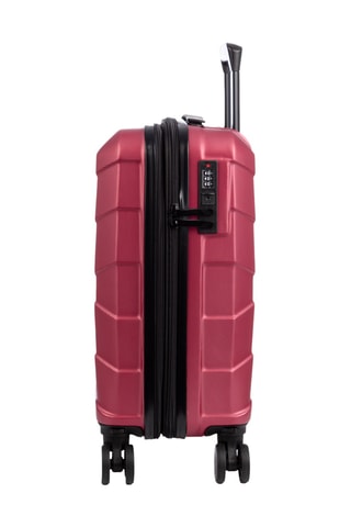 Set de 4 valises (XXS/S/L/XL) - 49/56/66/76 cm - Bordeaux