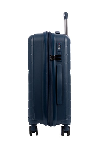 Set de 3 valises (S/M/L) - 56,5/66,5/76,5 cm - Cadenas TSA - Bleu