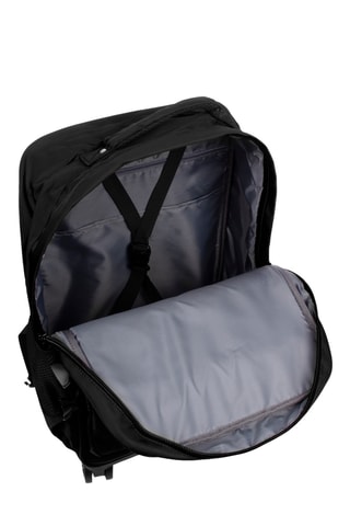 Rugtas met Wieltjes - Zwart