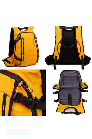 Conjunto de viagem - 3 peças - Amarelo