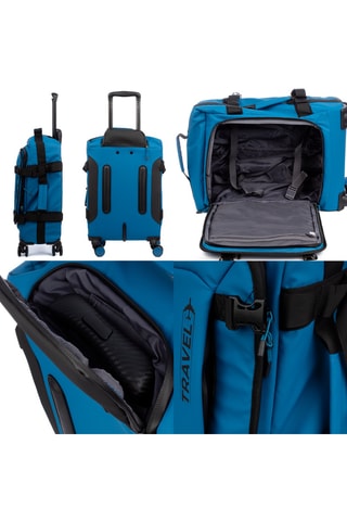 Conjunto de viagem - 3 peças - Azul