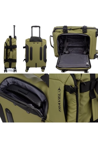 Conjunto de viagem - 3 peças - Verde