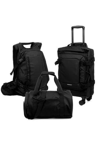Conjunto de viagem - 3 peças - Preto