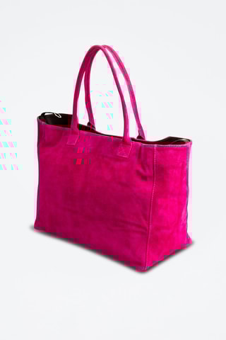 Cabas en nubuck - Rose