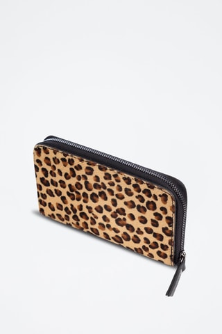 Nubuck Portefeuille - Zwart en bruin