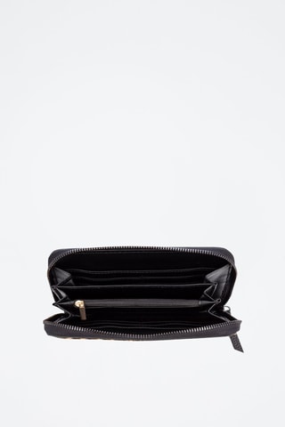 Nubuck Portefeuille - Zwart en bruin