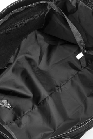 Mala shopper de nobuck Preto - Firenze Artegiani - Preto