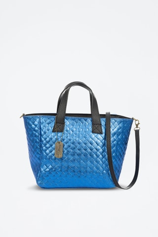 Mala em nobuck Cassandra - Azul-eléctrico - Azul