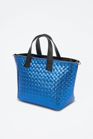 Mala em nobuck Cassandra - Azul-eléctrico - Azul