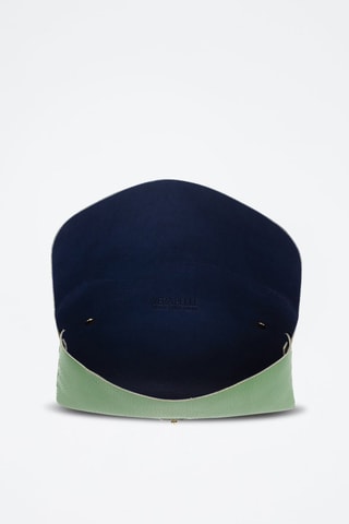 Sac bandoulière en cuir Auronzo - Vert