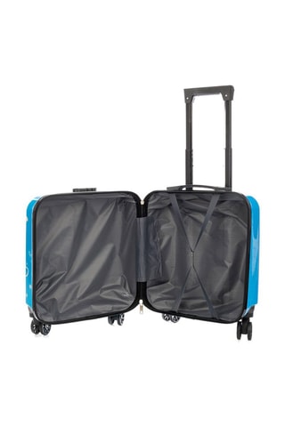 Mala de viagem de criança - Azul e laranja -  e 