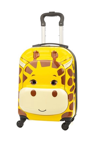 Mala criança Giraffe - Amarelo - Bege, amarelo e castanho