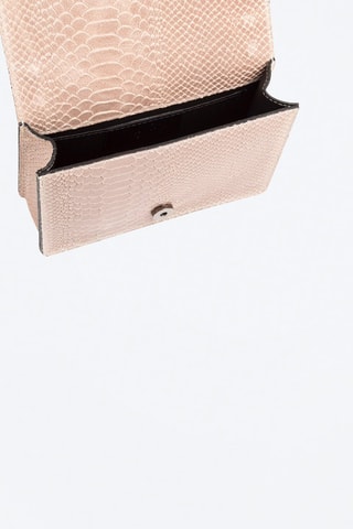 Leren Schoudertas Lorenza - Beige