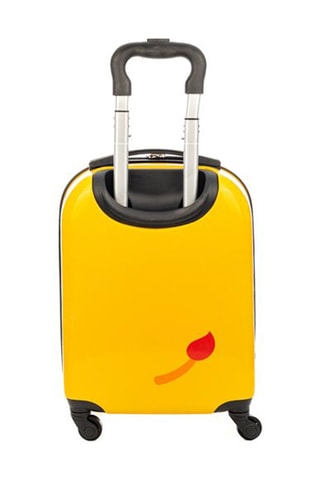 Mala de criança Lion - Mostarda - Preto, vermelho e amarelo