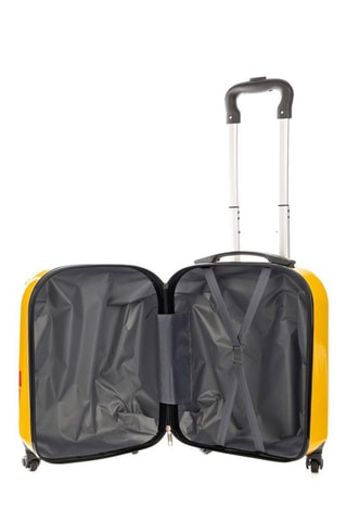 Mala de criança Lion - Mostarda - Preto, vermelho e amarelo