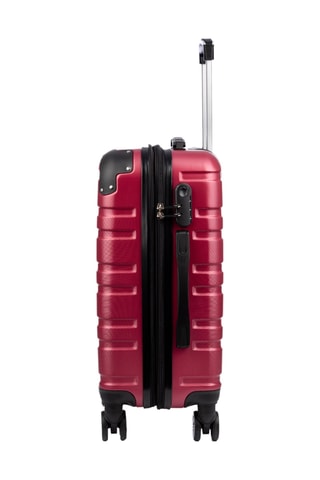 Set de 3 valises (S/M/L) - 56,5/66,5/76,5 cm - Rose