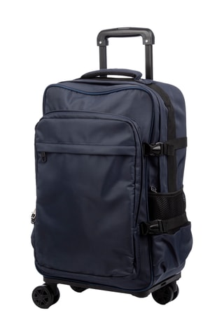 Rugtas met Wieltjes - Blauw