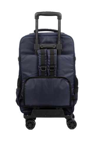 Rugtas met Wieltjes - Blauw