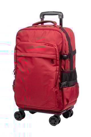 Rugtas met Wieltjes - Rood